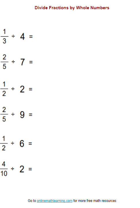 Dividing Whole Numbers Worksheets Graphic By Atlasart Creative 