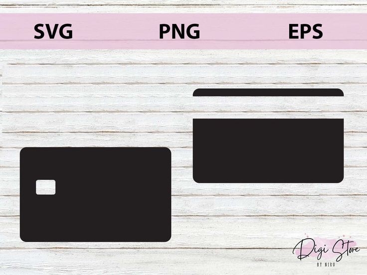 DIY Credit Card Skin Template For Cricut