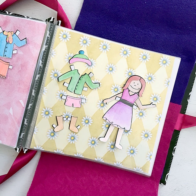 DIY Paper Doll Activity Set Angie Holden The Country Chic Cottage