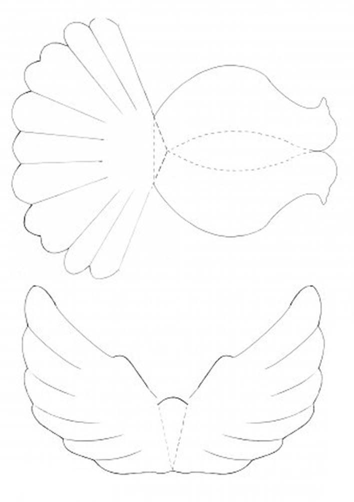 Dove Craft Template