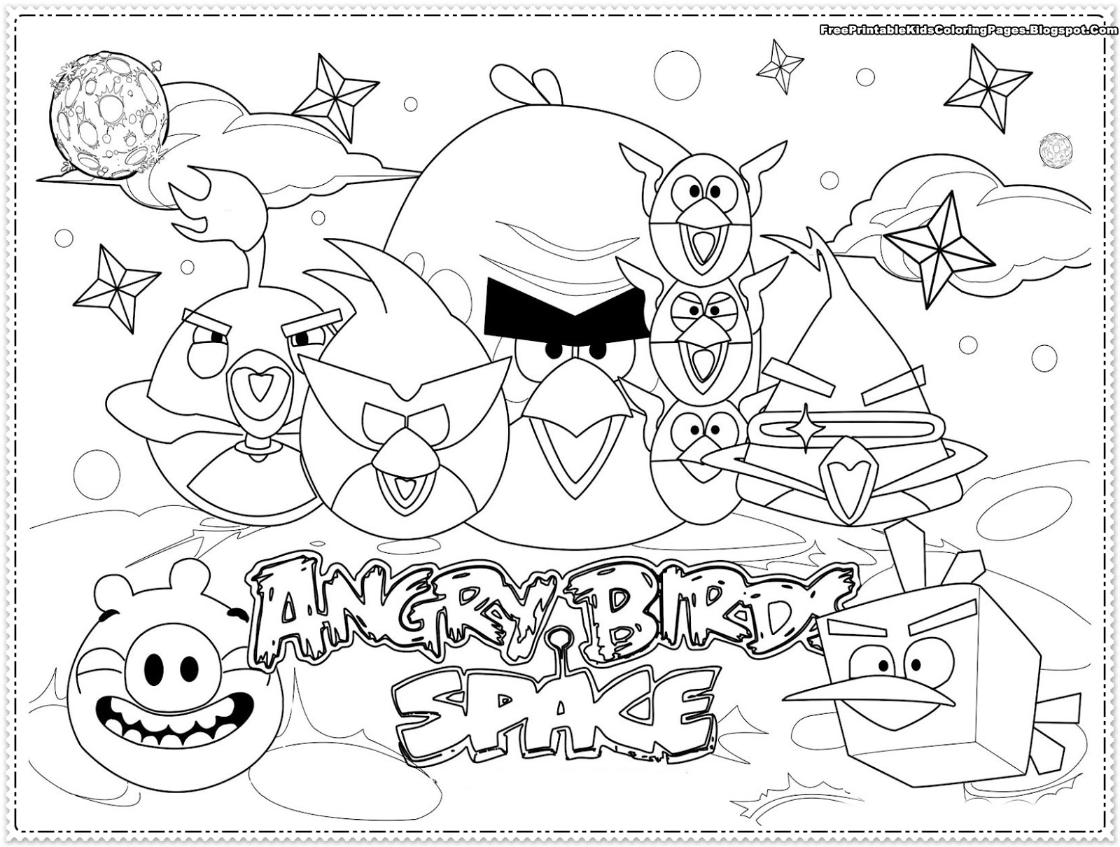 angry birds printable activities