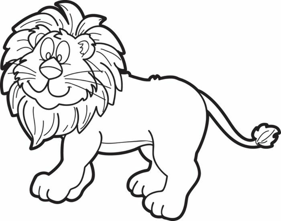 Download High Quality Lion Clipart Outline Transparent PNG Images Art 