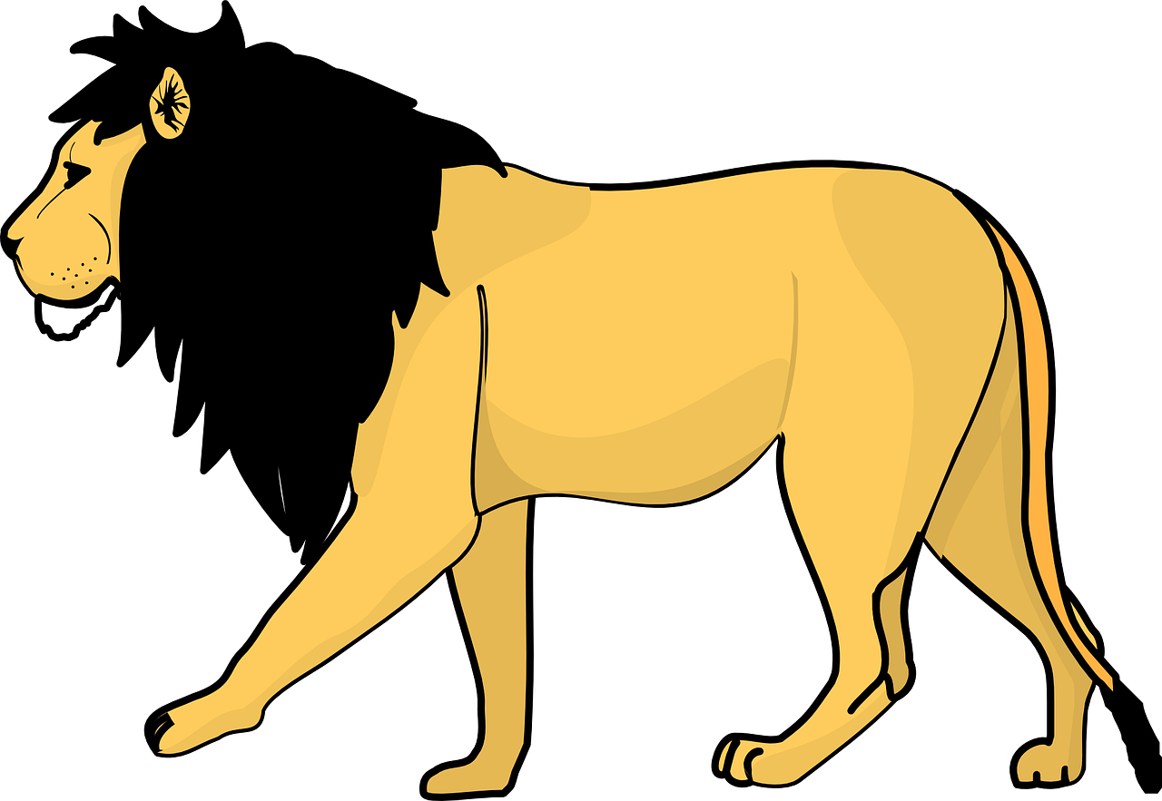 lion yellow color