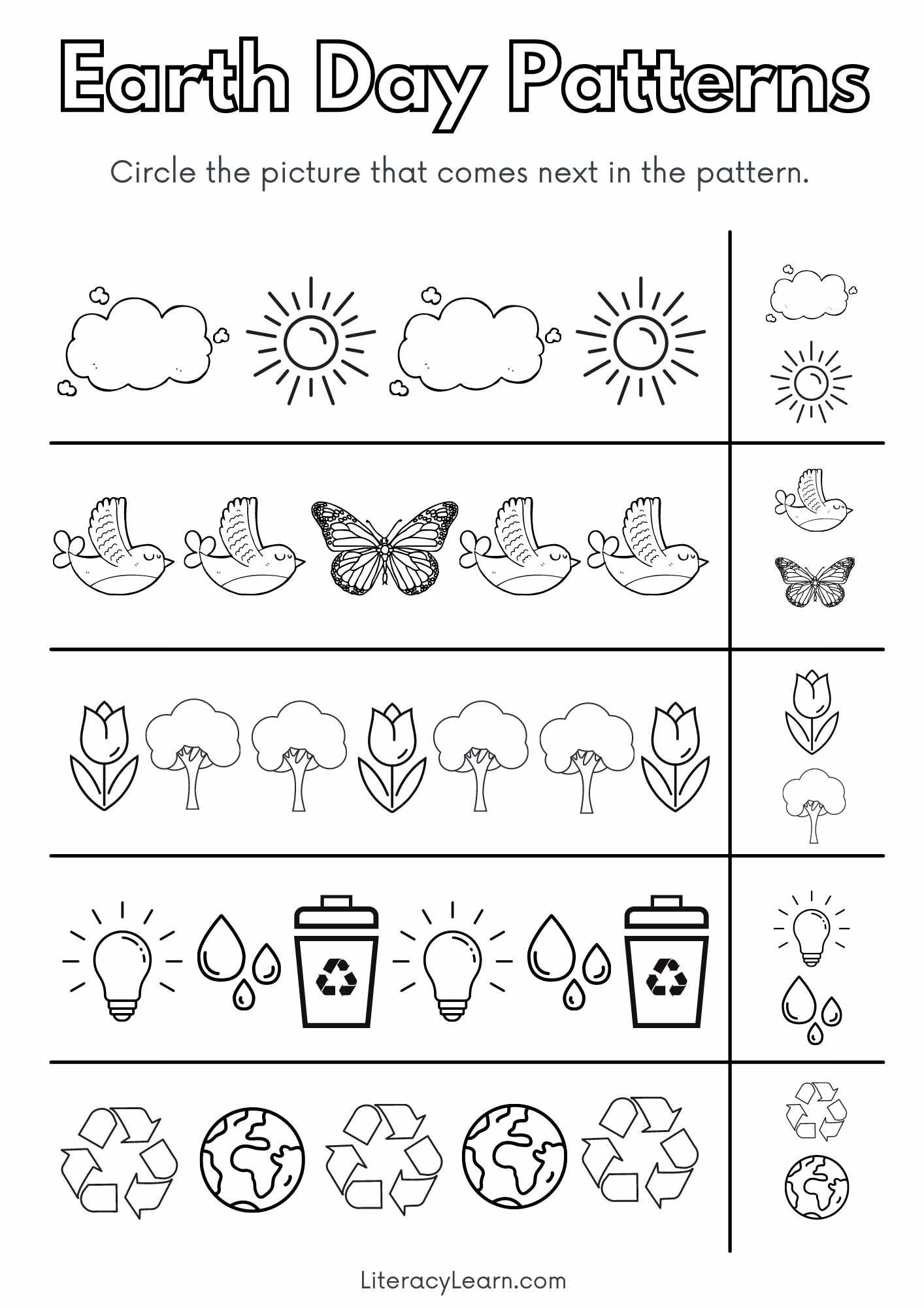 Earth Day Activities Printables Printable Word Searches