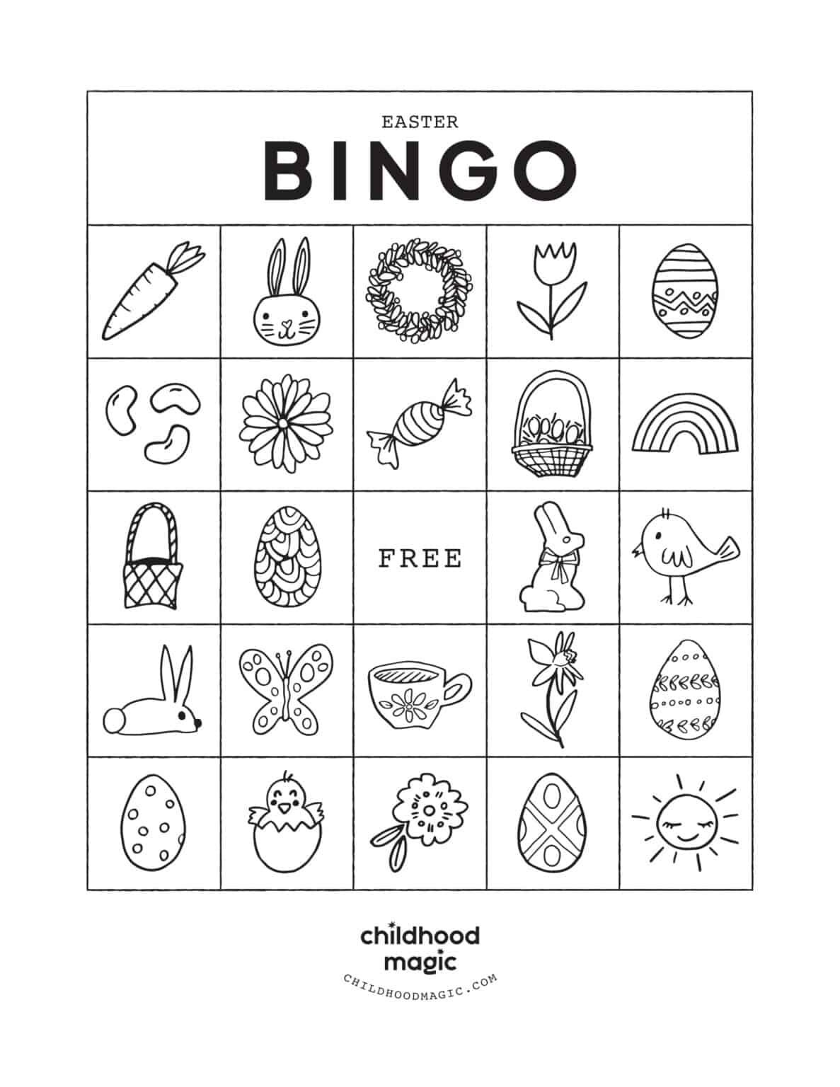 printable pictures of easter
