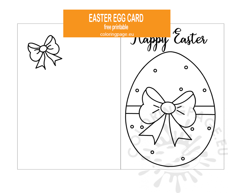 easter card template printable