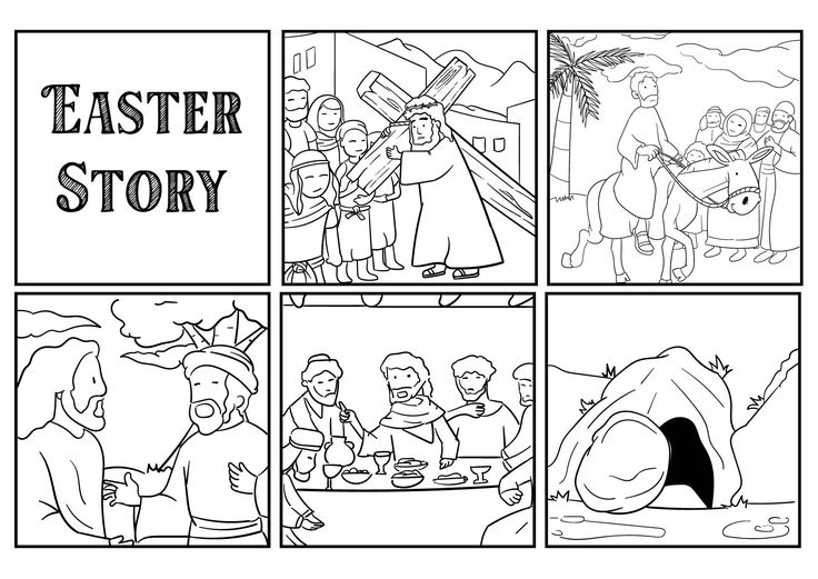 Easter Coloring 10 Free PDF Printables Printablee Easter Coloring