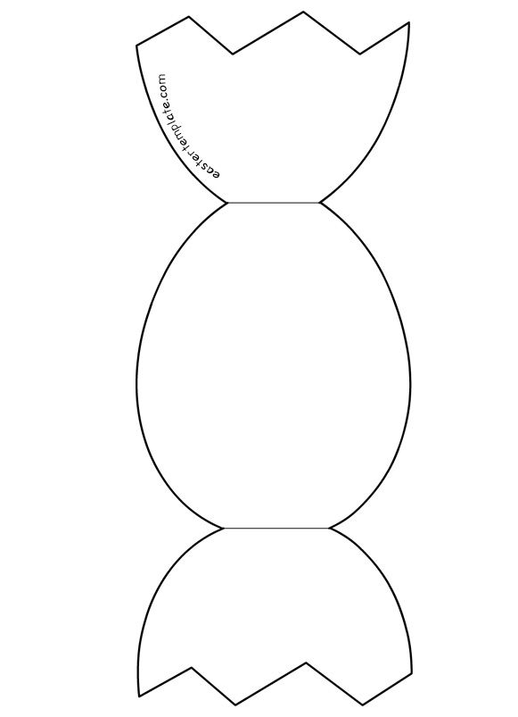 Easter Egg Card Template Free Printable Free Templates Printable