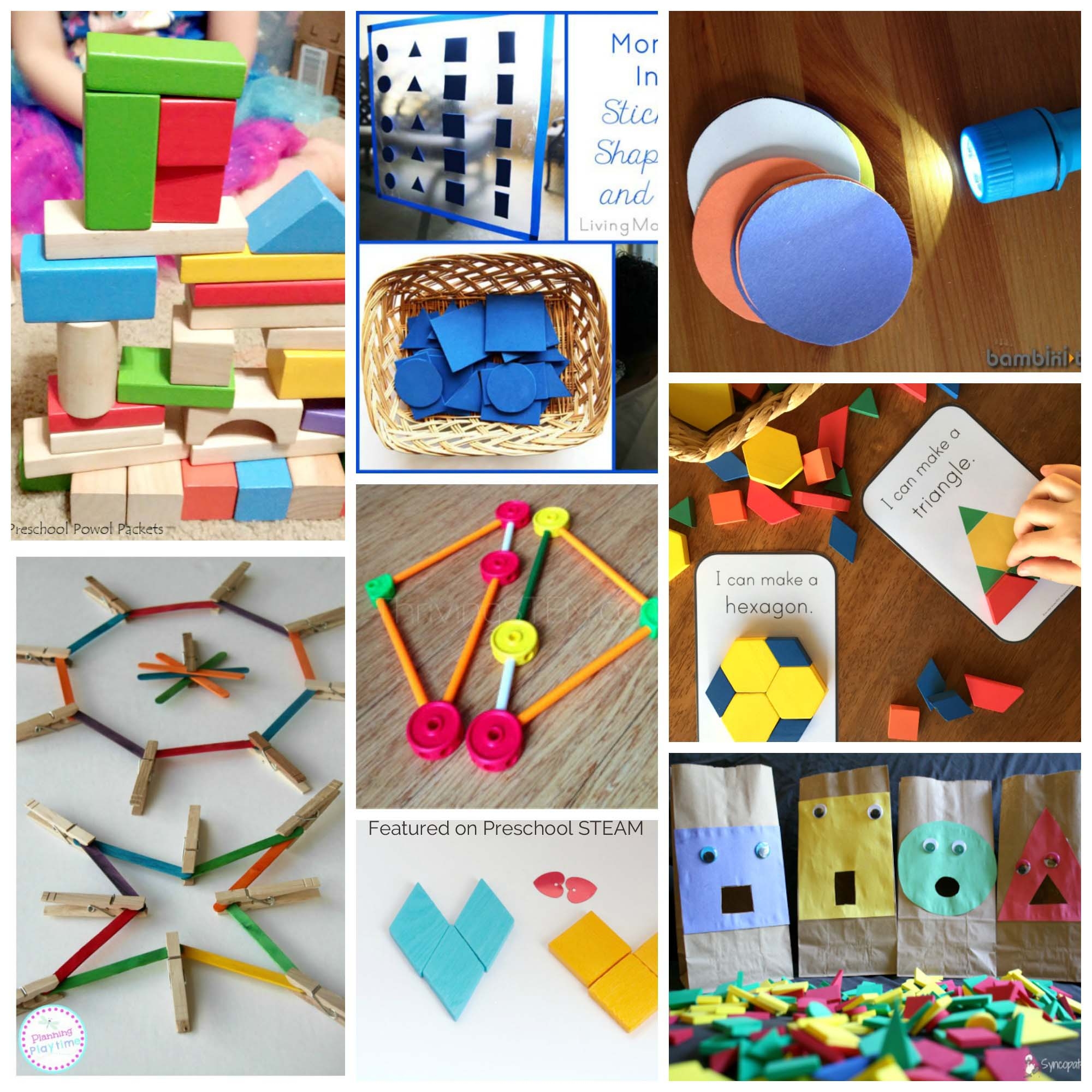 Easy And Fun Shape Activities For Preschoolers Preschool STEAM