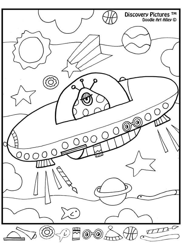 Easy Hidden Pictures Printable
