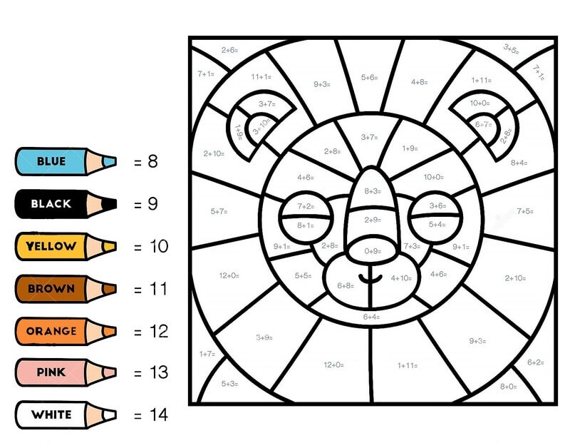 lion color eyes