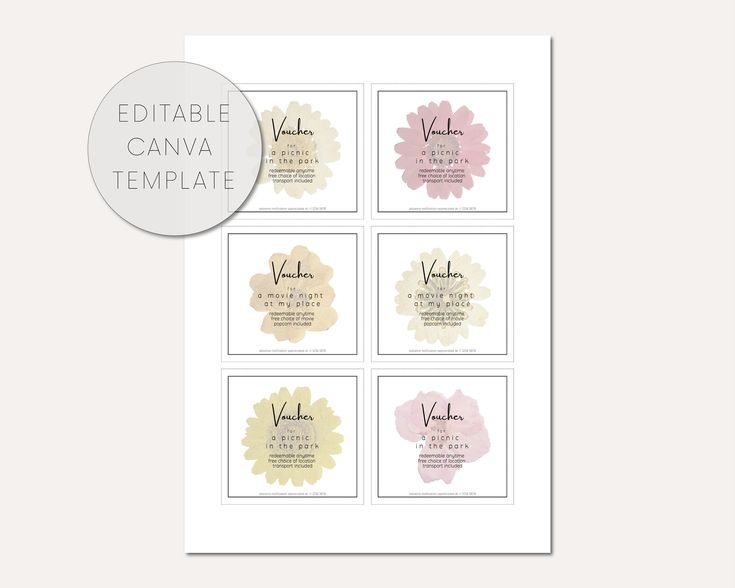 Edit Gift Card Canva Template Voucher For Wedding Gift Card Template 