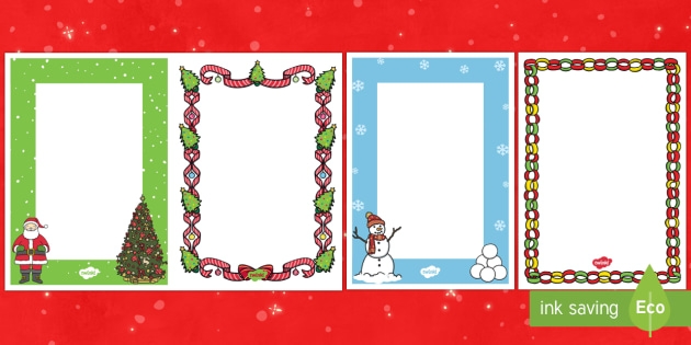 Editable Christmas Card Insert Template teacher Made 