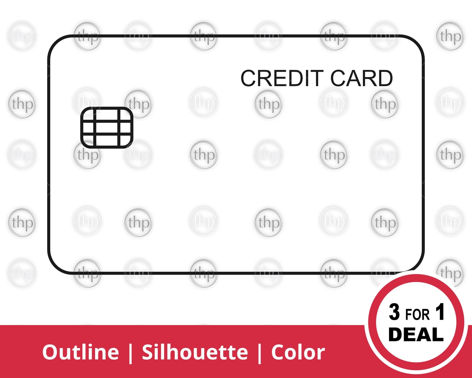 Editable Credit Card Template