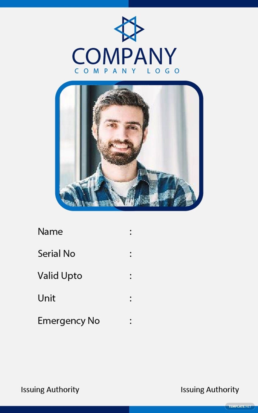 Editable Printable ID Card Templates In Publisher To Download
