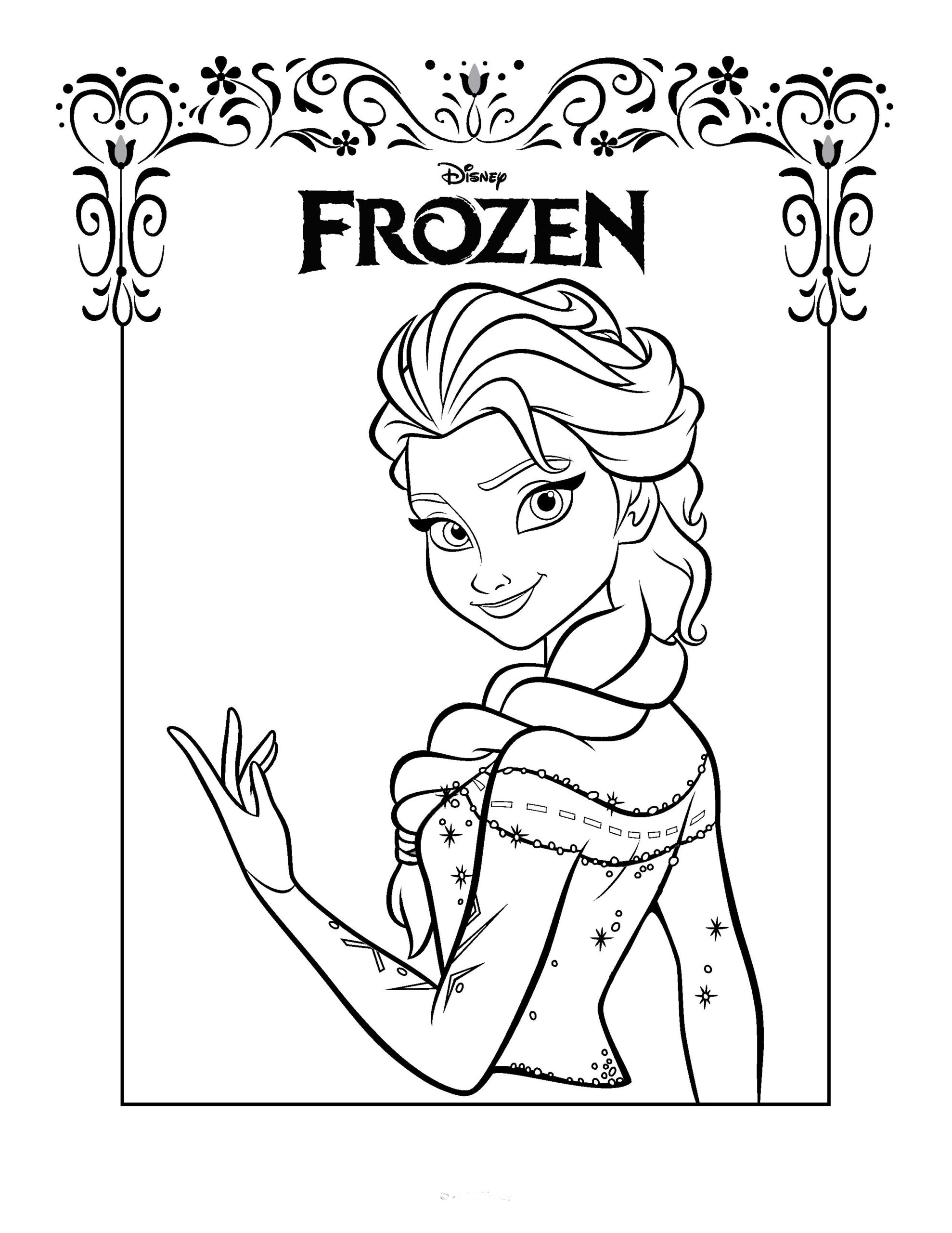 Elsa Frozen Printable Images