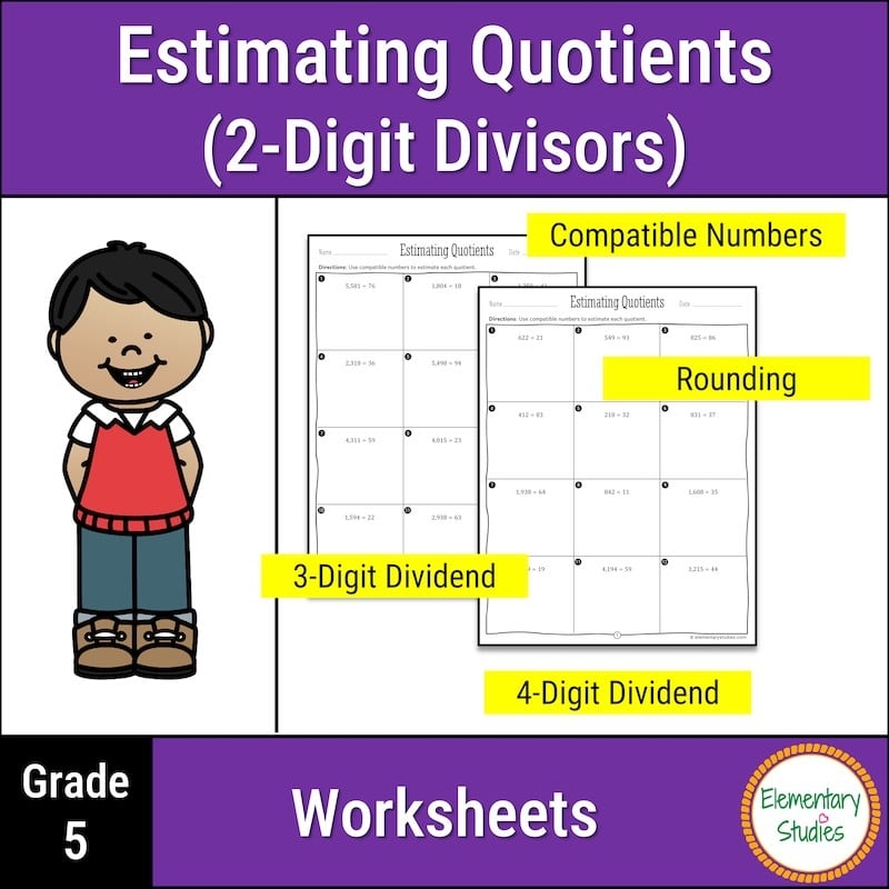 compatible numbers worksheet