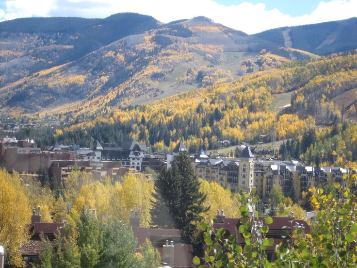 Fall View From Lion 39 s Mane Vail Colorado September 2012 Mountain 