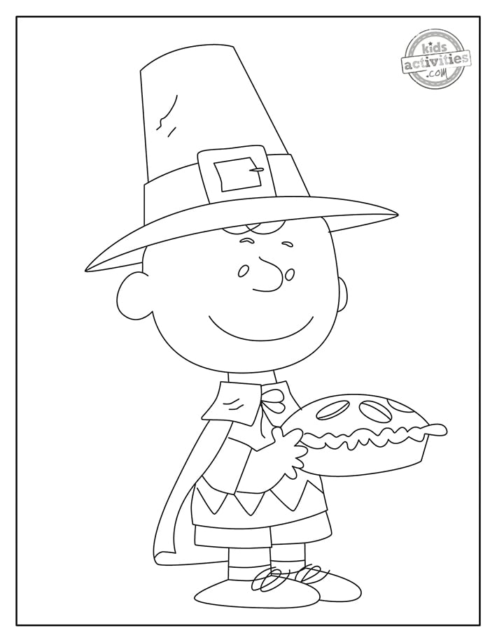 charlie brown thanksgiving activities printable