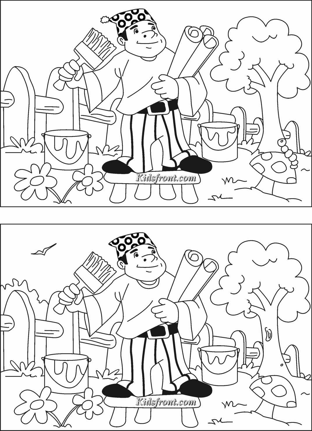 Find Differences Printable Printable Word Searches