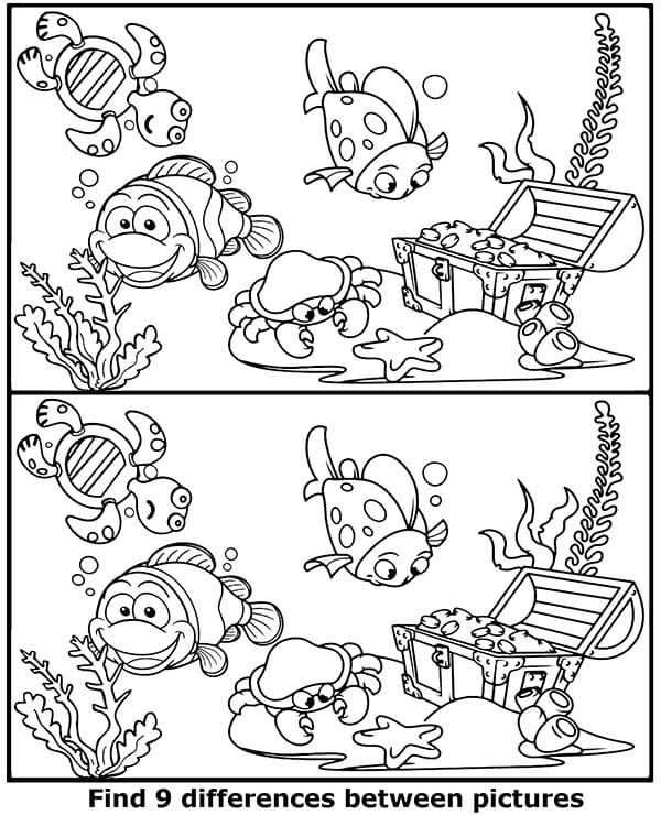 find the differences pictures printable