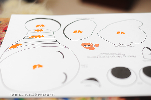 Finding Nemo Printable Craft