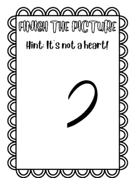 finish the picture printables