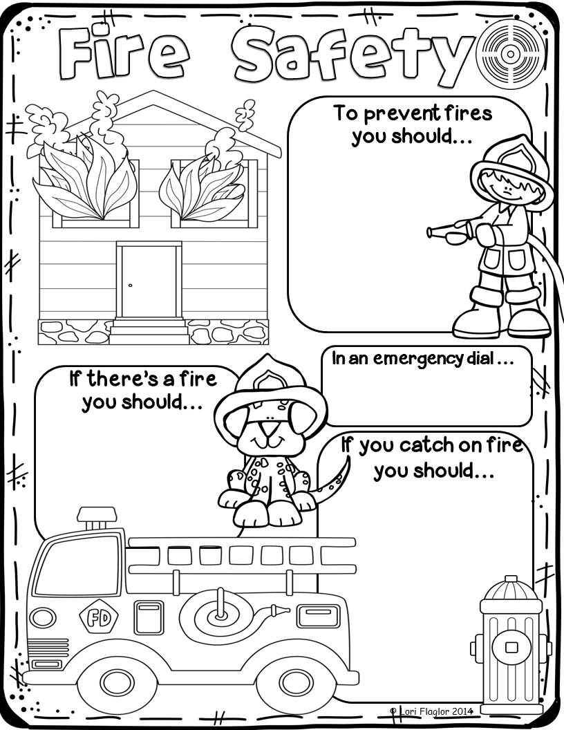 Fire Safety Printable Activities Printable Sight Words List