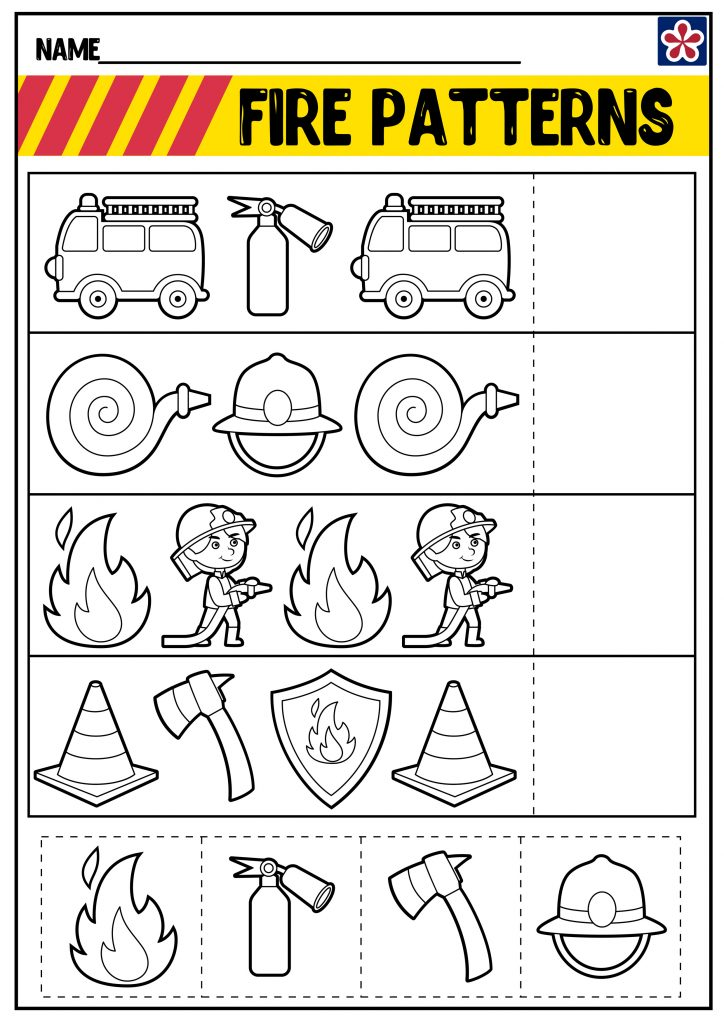 Fire Safety Printable Activities Printable Sight Words List