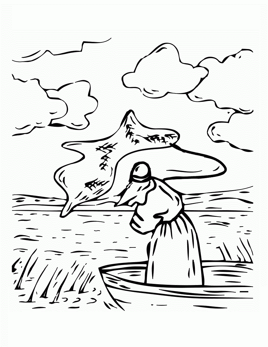 Fishers Of Men Coloring Pages Printable Activity Shelter