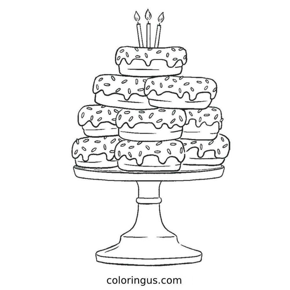 Food Coloring Pages Free Printable PDF 