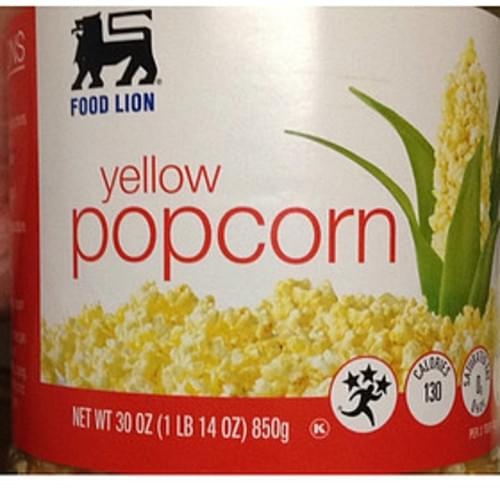 Food Lion Yellow Popcorn 40 G Nutrition Information Innit