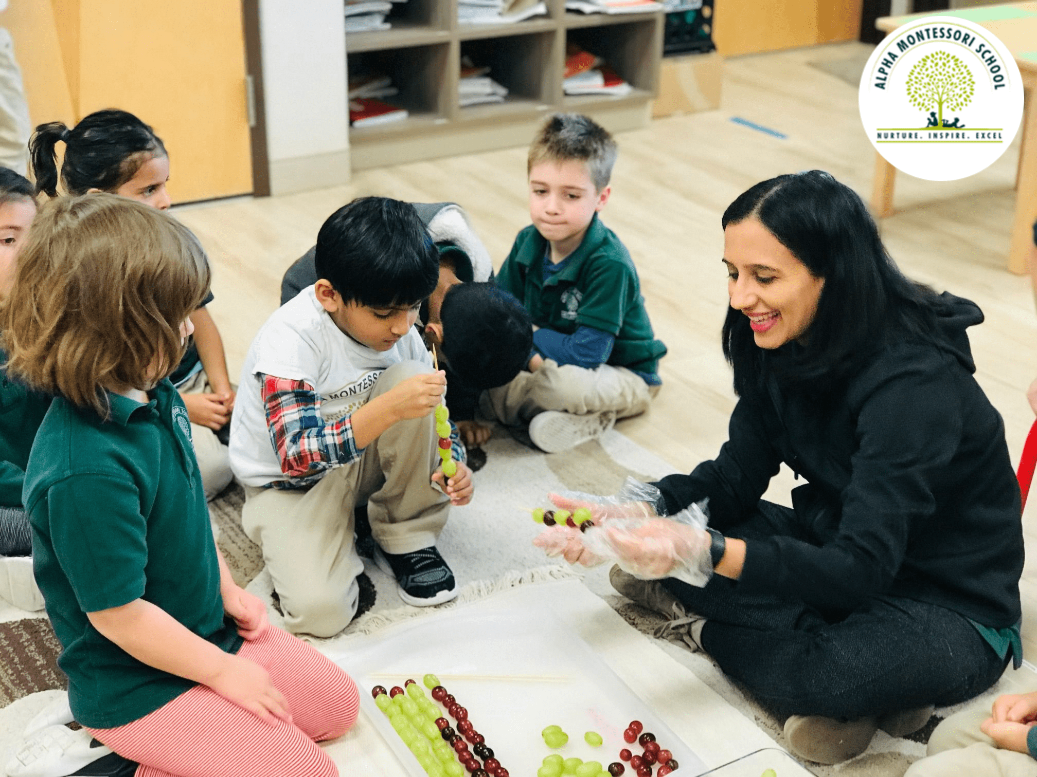 Food Preparation Caterpillar Alpha Montessori School
