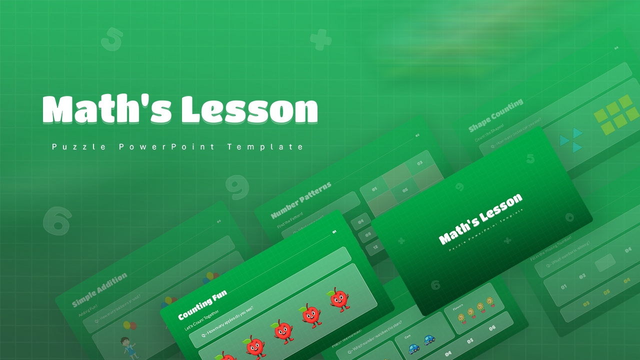 3 piece puzzle powerpoint template free