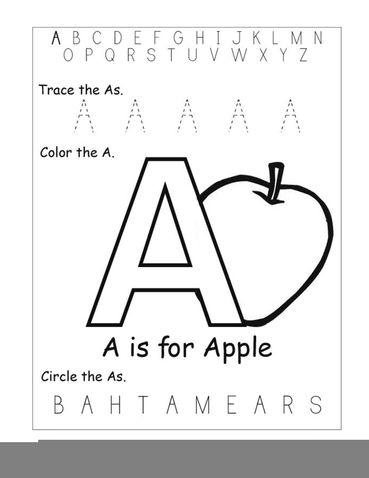 Free Abc Worksheets For Pre K Activity Shelter Free Pre K 