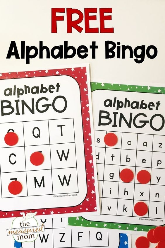 free printable christmas alphabet games