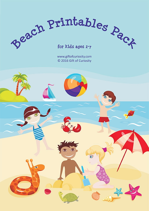 FREE Beach Printables Pack