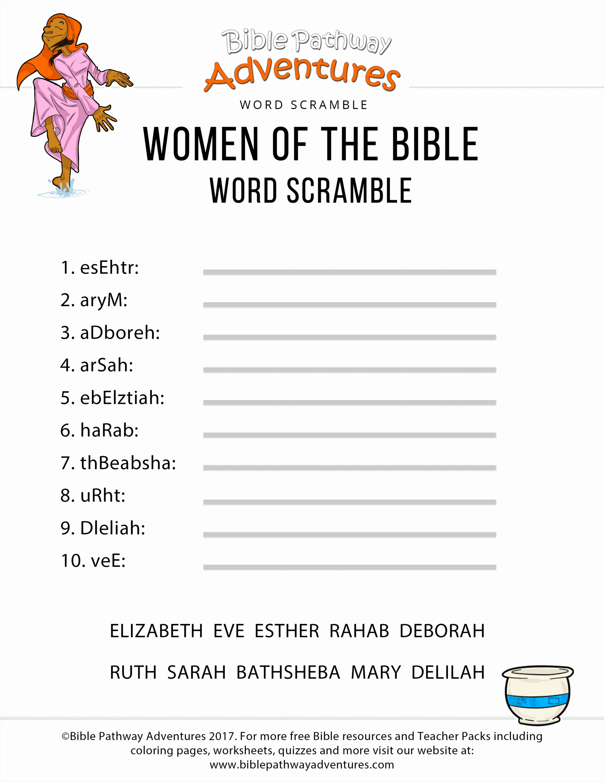 Free Bible Games Printable Printable Sight Words List