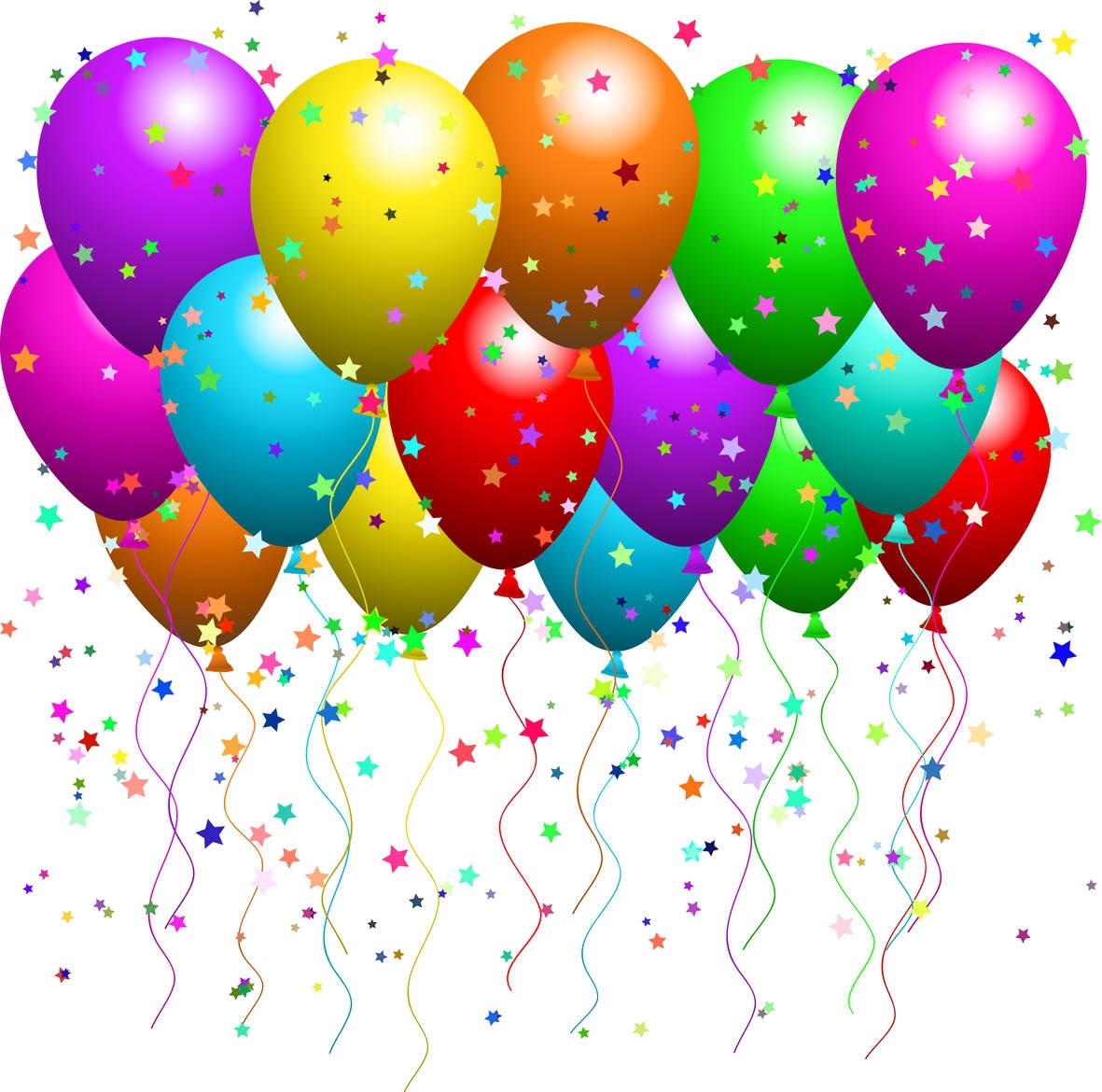 Free Birthday Balloons Clip Art Pictures Clipartix