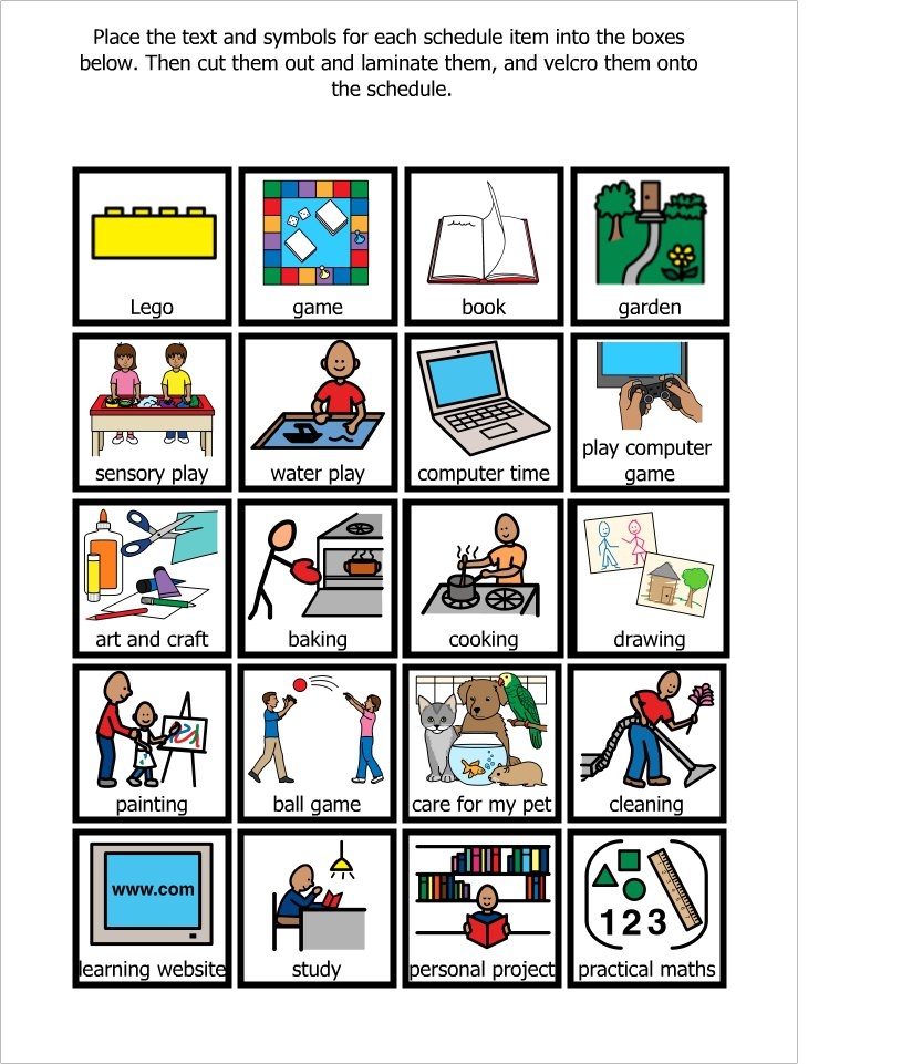 free printable free boardmaker pictures