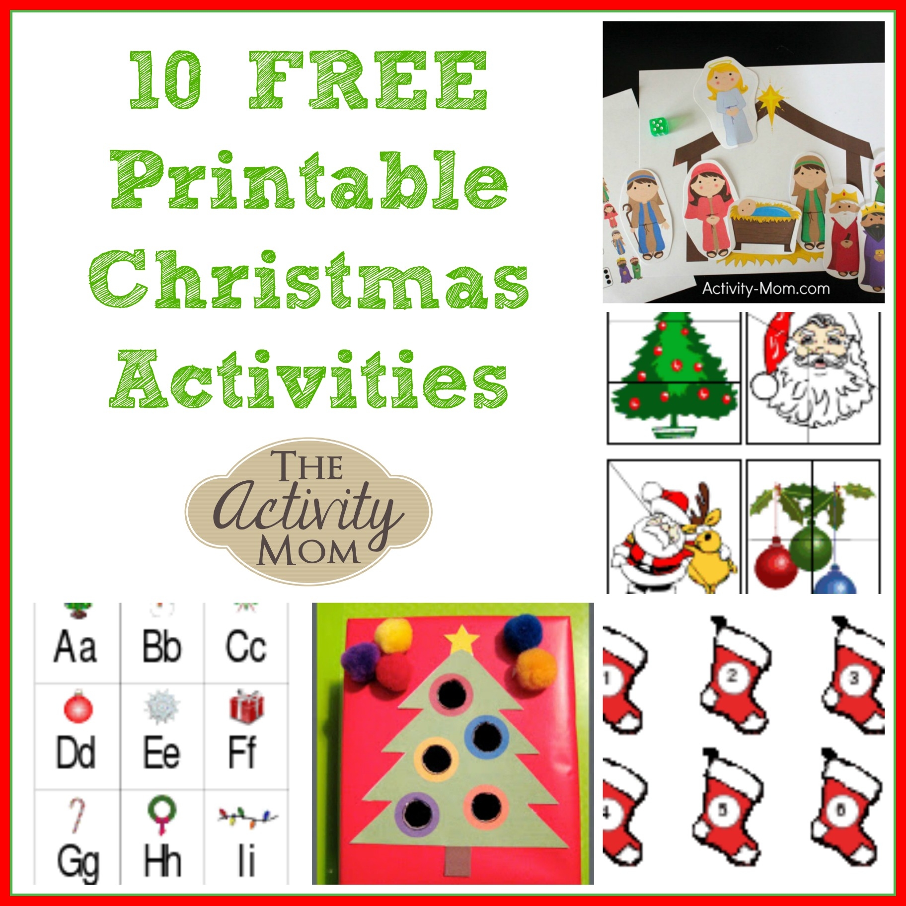 Free Christmas Activities Printable The Ninnescah Sailing Association 