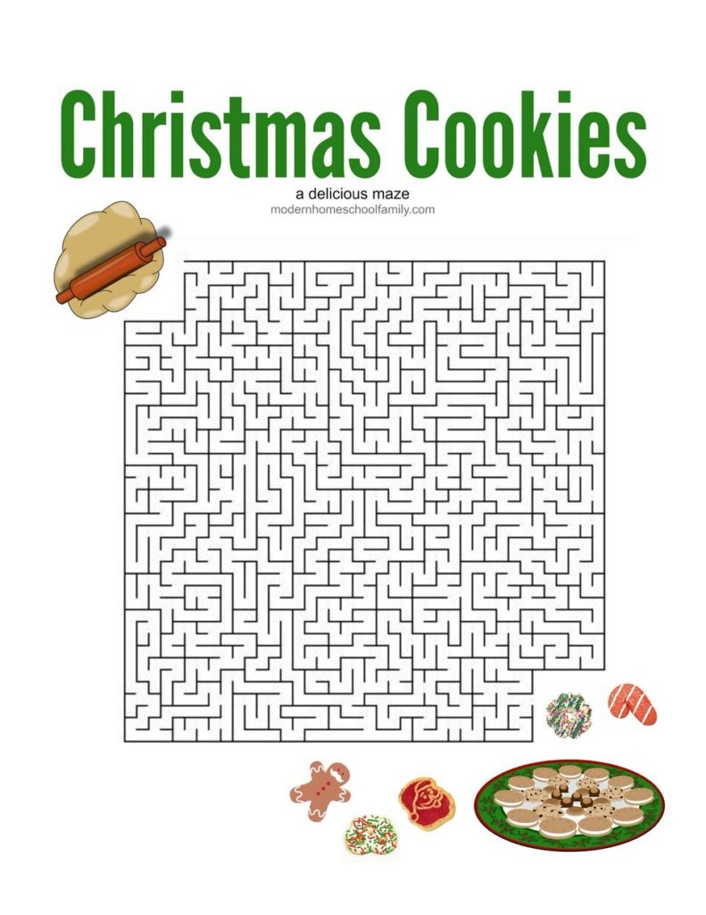 printable christmas activity