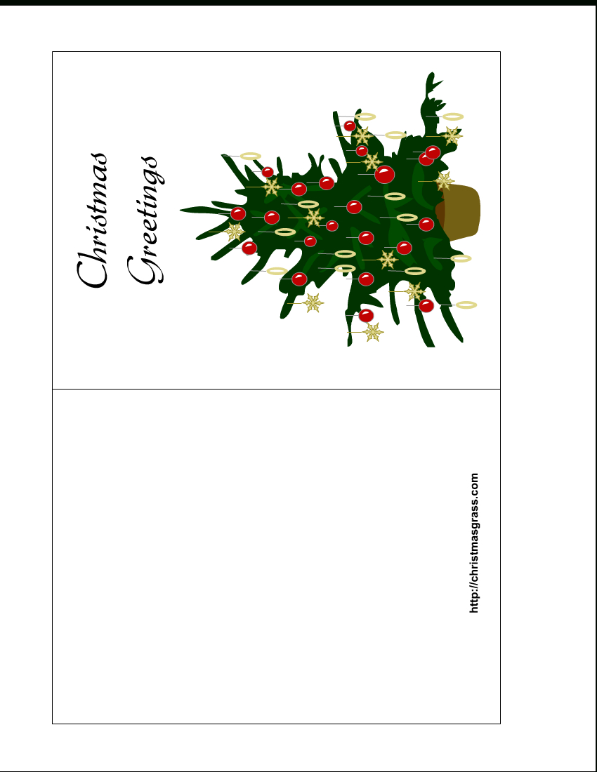 Free Christmas Greeting Card Templates Printable Of Regarding 