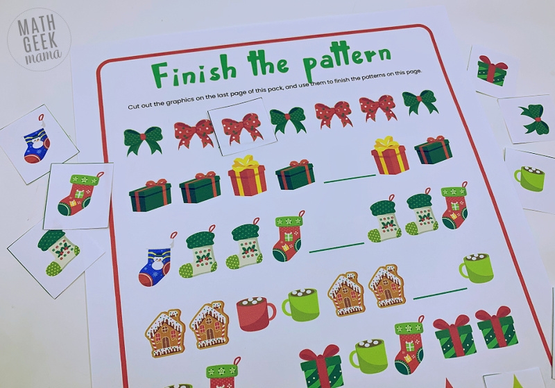 printable math activities for preschoolers