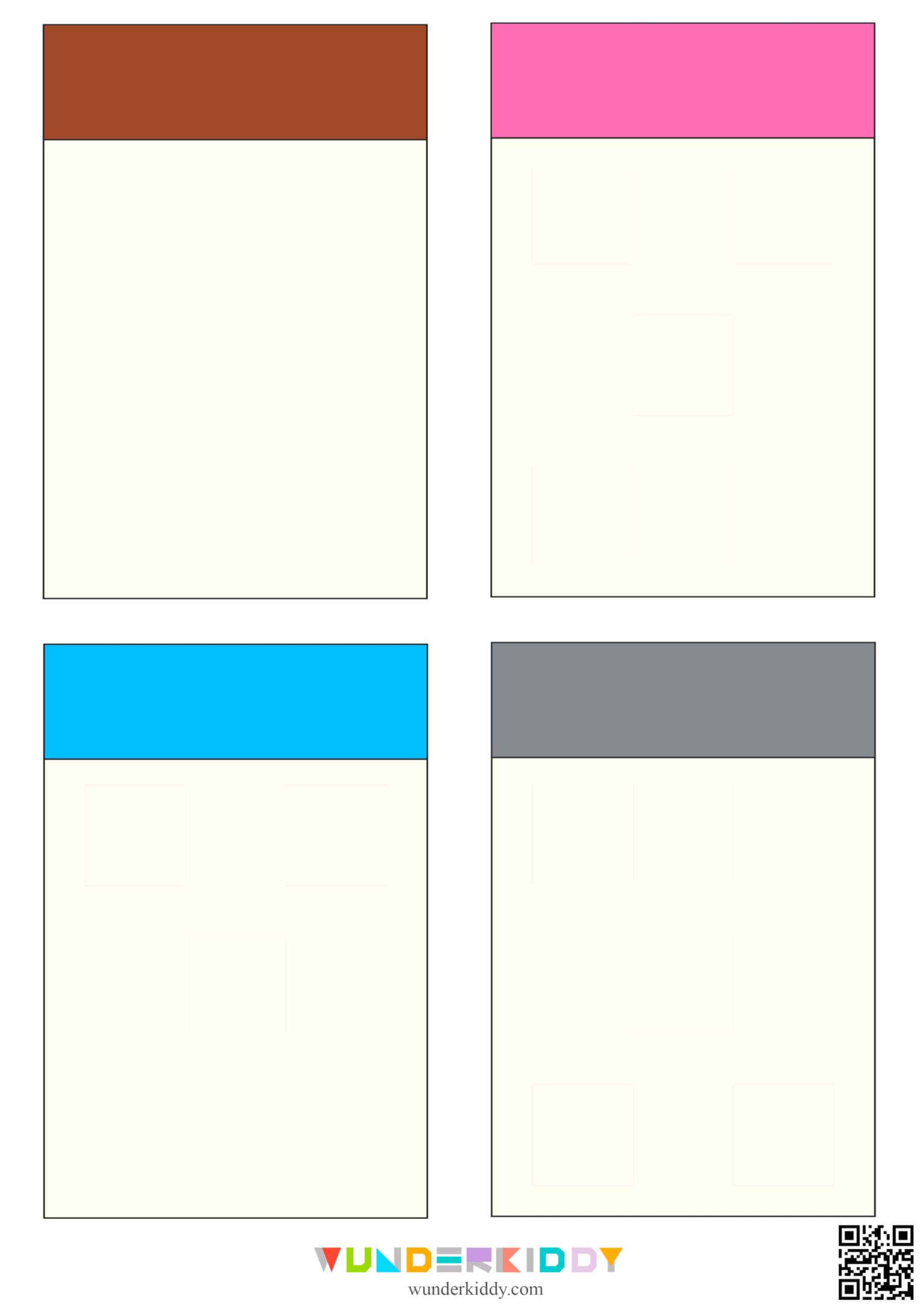 preschool worksheet color sorting printable activity