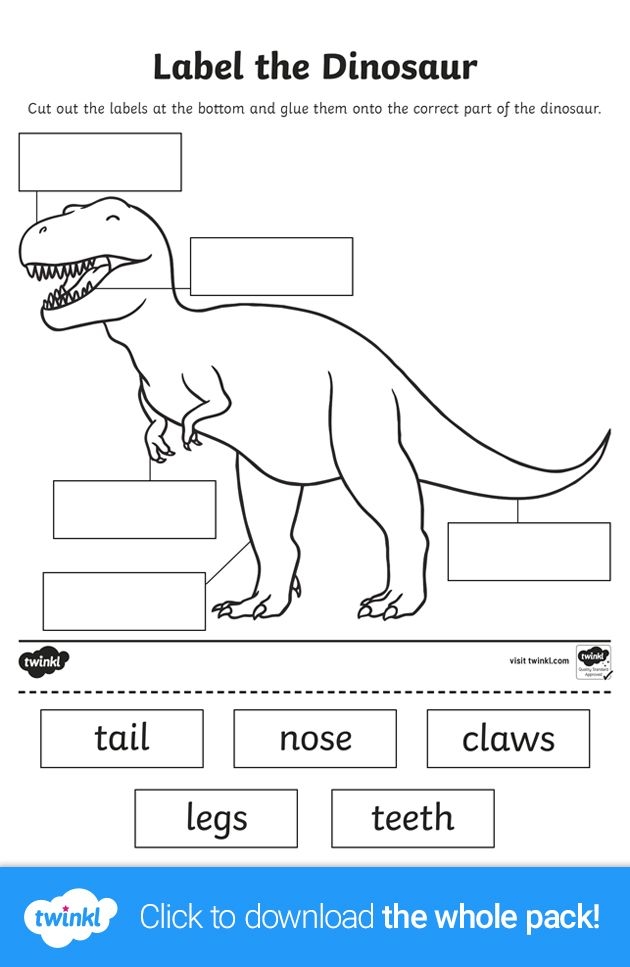 Free Dinosaur Worksheets Preschool Printables Artofit