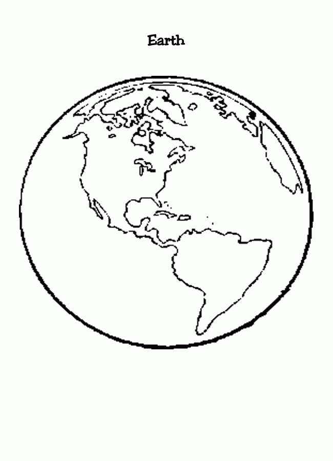 Free Earth Printable