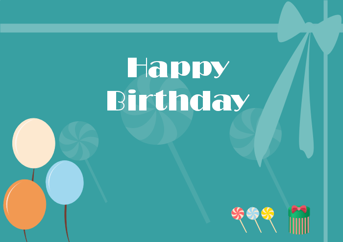 birthday card templates printable free