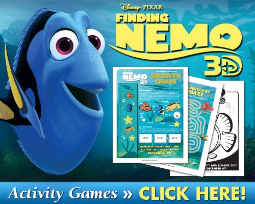 FREE Finding Nemo Printable Activities 3 Boys And A Dog