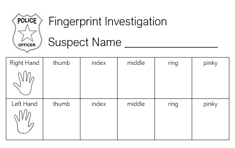 printable fingerprint activity worksheet